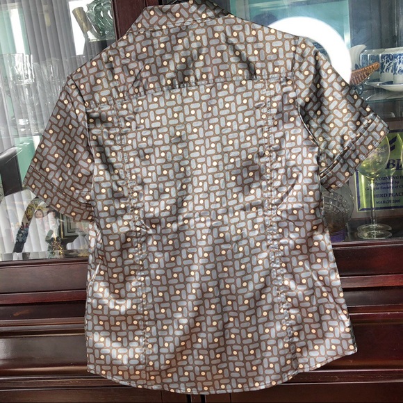 NWT Women Bugatchi Button down Shirt Sz S - Picture 2 of 5